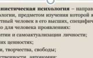 Гуманистическая психология кратко и понятно. Представители