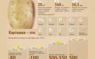 Картофель вареный. Калорийность на воде с солью, бжу в готовом виде, как употреблять на диете