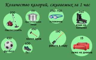 Сколько тратится калорий в день в зависимости от пола и возраста человека?