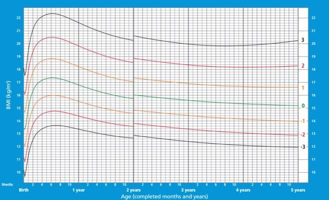 Расчет веса и роста грудничка онлайн