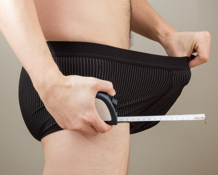 Как измерить пенис сантиметром