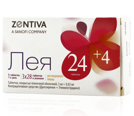 Микродозированные гормональные таблетки Лея