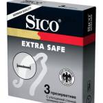 Анальные презервативы Sico extra safe