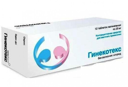 Противозачаточные свечи Гинекотекс