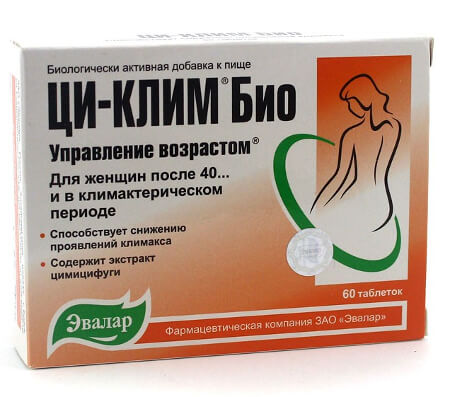 Препарат с фитоэстрогенами Ци-Клим