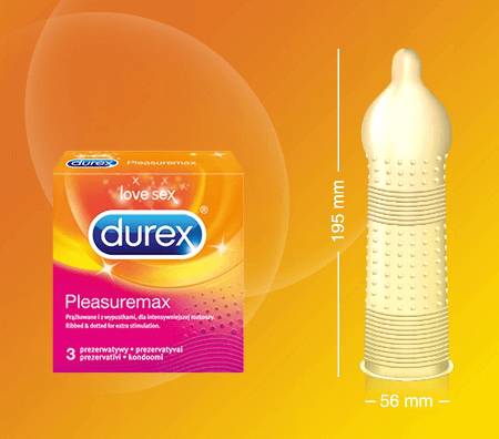 Ребристые презервативы стандартного размера