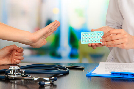 Отмена приема противозачаточных