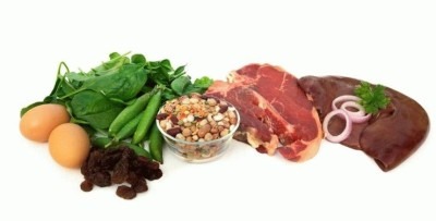 продукты с высоким содержанием железа